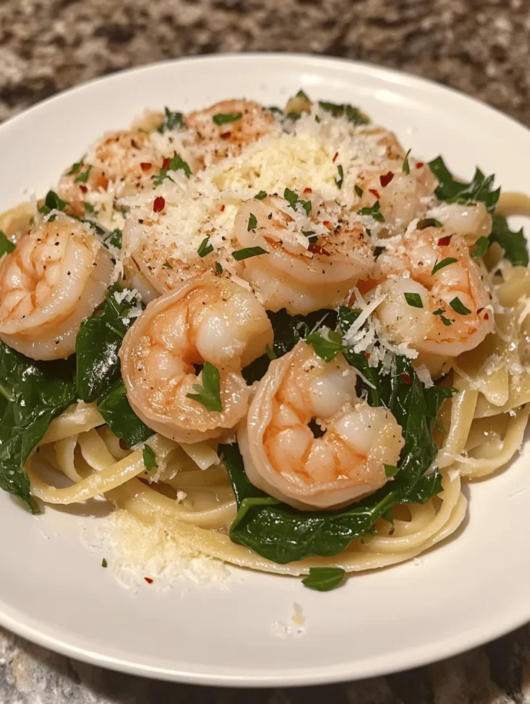 Imagine a plate of perfectly cooked pasta, glistening with a light garlic-infused sauce, vibrant green spinach, and succulent shrimp that practically melt in your mouth. This is exactly what you can expect from Lemon Garlic Shrimp Pasta with Spinach—a delightful combination of flavors and textures that makes every bite a refreshing experience. The dish captures the essence of the sea with the freshness of shrimp, the bright acidity of lemon, and the rich nutrition of spinach, creating a culinary masterpiece that’s as pleasing to the palate as it is to the eye.