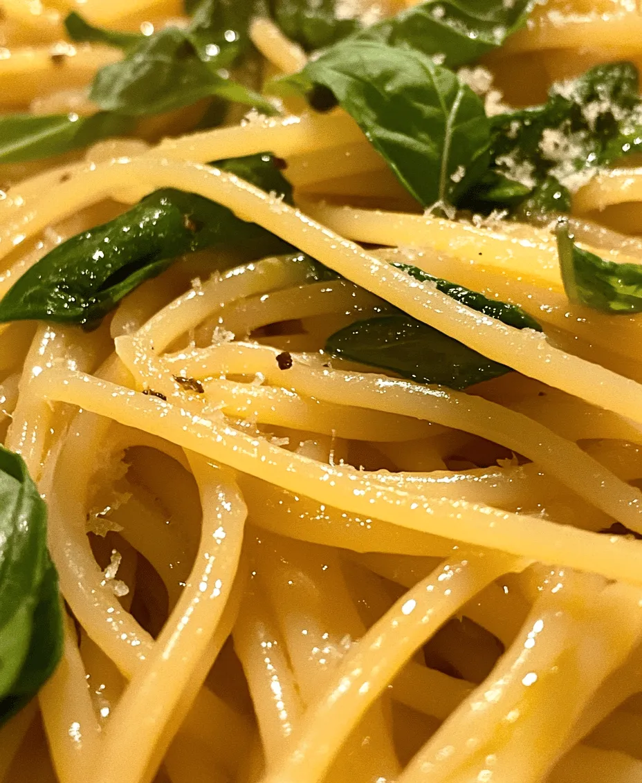 When it comes to quick and delightful weeknight dinners, few dishes can rival the charm and simplicity of Lemon Spinach Pasta. This vibrant dish, brimming with fresh flavors, is not only a feast for the eyes but also a nourishing meal that packs a nutritious punch. The combination of al dente pasta, sautéed spinach, and a zesty lemon dressing creates a harmonious balance that tantalizes the taste buds while providing essential vitamins and minerals.