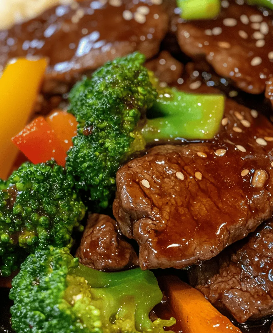 Welcome to a flavorful journey that brings the vibrant tastes of Asian cuisine right into your kitchen! Today, we present a delectable recipe for <strong>Savory Beef with Oyster Sauce Delight</strong>. This dish perfectly marries tender beef sirloin with an array of colorful vegetables, all enveloped in a rich, umami-packed oyster sauce. Whether you’re looking to whip up a quick meal after a long day or impress guests at a dinner party, this recipe is versatile enough to suit any occasion.” /></p>
</p>
<h3>Searing Beef Correctly: Common Mistakes to Avoid</h3>
</p>
<p>Searing beef is a crucial step in creating a rich and flavorful base for your Savory Beef with Oyster Sauce Delight. The goal is to develop a beautiful crust on the meat, which not only enhances the dish’s flavor but also adds a lovely texture. Here are some tips to ensure you achieve the perfect sear:</p>
</p>
<p>1. <strong>Choose the Right Cut</strong>: For this recipe, flank steak or sirloin works best due to their tenderness and ability to absorb flavors. Ensure your beef is at room temperature before cooking, as this helps in achieving an even sear.</p>
</p>
<p>2. <strong>Preheat Your Pan</strong>: Heat your skillet or wok on medium-high heat until it is hot. A hot pan is essential for a good sear. If the pan is not hot enough, the beef will steam instead of sear.</p>
</p>
<p>3. <strong>Use the Right Amount of Oil</strong>: Add a high smoke point oil, such as vegetable or canola oil, ensuring it coats the bottom of the pan. Too much oil can lead to splattering and an oily dish, while too little can cause the meat to stick.</p>
</p>
<p>4. <strong>Don’t Crowd the Pan</strong>: Searing requires space for the beef to brown properly. Cook in batches if necessary; overcrowding the pan cools it down and prevents the meat from searing effectively.</p>
</p>
<p>5. <strong>Resist the Urge to Move the Meat</strong>: Once you place the beef in the pan, let it sit undisturbed for a few minutes. Moving it around too much will prevent the Maillard reaction, which gives the beef its characteristic flavor and color.</p>
</p>
<p>By following these tips, you can avoid common mistakes that lead to underwhelming results, ensuring your beef is perfectly seared and ready to shine in your dish.</p>
</p>
<h3>Stir-Frying: The Art of Quick Cooking</h3>
</p>
<p>Stir-frying is a quintessential cooking technique in Asian cuisine that emphasizes speed and high heat. The beauty of stir-frying lies in its ability to cook food quickly while preserving the freshness and nutrients of the ingredients.</p>
</p>
<p>1. <strong>High Heat is Essential</strong>: The key to successful stir-frying is using high heat to sear the ingredients quickly. This method prevents the vegetables from becoming soggy and helps retain their vibrant colors and crunch.</p>
</p>
<p>2. <strong>Prep Your Ingredients</strong>: Before you start cooking, ensure all your ingredients are chopped and ready to go. Stir-frying is fast-paced, and having everything prepped allows you to focus on the cooking process without delays.</p>
</p>
<p>3. <strong>Quick Movements</strong>: Use a spatula or wooden spoon to toss and stir the ingredients continuously. This constant movement ensures even cooking and prevents burning.</p>
</p>
<p>4. <strong>Cook in Stages</strong>: For optimum results, start with the meat. Once it’s nearly cooked, add the vegetables according to their cooking times—harder vegetables like carrots first, followed by softer ones like bell peppers.</p>
</p>
<p>By mastering the art of stir-frying, you can create a dish that is not only flavorful but also visually appealing, with a perfect harmony of textures and colors.</p>
</p>
<h3>Bringing It All Together</h3>
</p>
<p>Now that your beef is perfectly seared and your vegetables are prepped, it’s time to combine everything into a cohesive dish.</p>
</p>
<p>1. <strong>Combine Beef and Vegetables</strong>: Once the beef is cooked to your liking (aim for medium rare for tenderness), remove it from the pan and set it aside. In the same pan, add a little more oil if needed and toss in your prepped vegetables. Stir-fry for a few minutes until they are tender-crisp.</p>
</p>
<p>2. <strong>Create the Sauce</strong>: To the sautéed vegetables, add your prepared oyster sauce along with any additional ingredients like soy sauce, garlic, or ginger. Stir well to combine, allowing the sauce to envelop the vegetables.</p>
</p>
<p>3. <strong>Reintroduce the Beef</strong>: Add the seared beef back into the pan, tossing everything together until the beef is heated through and well-coated with the sauce. This should take just a couple of minutes.</p>
</p>
<p>4. <strong>Final Touches</strong>: Taste and adjust the seasoning if necessary. You might want to add a touch of sugar to balance the flavors or a sprinkle of pepper for a bit of heat.</p>
</p>
<h3>Creative Serving Ideas</h3>
</p>
<p>Serving your Savory Beef with Oyster Sauce Delight can elevate the dining experience. Here are some creative suggestions:</p>
</p>
<p>1. <strong>Pair with Jasmine Rice</strong>: Fluffy jasmine rice is a perfect companion for this dish, soaking up the delicious sauce and providing a neutral base against the savory beef.</p>
</p>
<p>2. <strong>Noodle Options</strong>: For a heartier option, serve the beef over stir-fried noodles or rice noodles. This adds a delightful chewiness that complements the tender beef and crisp vegetables.</p>
</p>
<p>3. <strong>Beautiful Garnishes</strong>: Elevate the presentation by garnishing with chopped green onions, sesame seeds, or fresh cilantro. A sprinkle of red chili flakes can add a pop of color and heat.</p>
</p>
<p>4. <strong>Serve Family Style</strong>: Consider serving the dish in a large serving bowl, allowing everyone to help themselves. This encourages sharing and makes for a more communal dining experience.</p>
</p>
<h3>Analyzing the Dish’s Nutritional Value</h3>
</p>
<p>Understanding the nutritional components of your Savory Beef with Oyster Sauce Delight can help you appreciate its health benefits:</p>
</p>
<p>1. <strong>Caloric Breakdown</strong>: A typical serving of this dish may contain approximately 400-600 calories, depending on the portion size and ingredients used. The beef provides a significant source of protein, while the vegetables contribute essential vitamins and minerals.</p>
</p>
<p>2. <strong>Protein Content</strong>: Beef is an excellent source of protein, essential for muscle repair and overall health. A serving can offer about 25-30 grams of protein, making it a filling and satisfying option.</p>
</p>
<p>3. <strong>Vitamins and Minerals</strong>: The vegetables in this dish, such as bell peppers, broccoli, and carrots, provide a wealth of vitamins (like Vitamin C and Vitamin A) and minerals. These contribute to a balanced diet and can aid in maintaining overall health.</p>
</p>
<h3>Balancing Your Meal</h3>
</p>
<p>Incorporating Savory Beef with Oyster Sauce Delight into a balanced diet is easier than you might think:</p>
</p>
<p>1. <strong>Portion Control</strong>: Be mindful of your portion sizes. A balanced meal should include a variety of food groups, so consider pairing your beef dish with a side salad or steamed vegetables to increase fiber and nutrient intake.</p>
</p>
<p>2. <strong>Complementary Sides</strong>: Think about adding a light soup or a fresh vegetable salad on the side. This will not only enhance the meal’s nutritional value but also provide a refreshing contrast to the richness of the beef dish.</p>
</p>
<h3>The Role of Oyster Sauce in Asian Cuisine</h3>
</p>
<p>Oyster sauce is a staple ingredient in many Asian kitchens, known for its rich umami flavor that enhances various dishes. Its significance extends beyond flavor:</p>
</p>
<p>1. <strong>Cultural Heritage</strong>: Originating in China, oyster sauce has been used for centuries. It was initially created by accident when oysters were boiled down to create a savory sauce. Today, it remains a beloved ingredient in many Asian cuisines.</p>
</p>
<p>2. <strong>Versatility in Cooking</strong>: Oyster sauce is not limited to beef dishes; it can also enhance stir-fried vegetables, seafood, and poultry. Its ability to blend seamlessly with other flavors makes it a favorite among chefs and home cooks alike.</p>
</p>
<h3>Fusion Possibilities</h3>
</p>
<p>Encouraging creativity in the kitchen can lead to exciting flavor combinations. Here are some fusion ideas for your Savory Beef with Oyster Sauce Delight:</p>
</p>
<p>1. <strong>Mexican Twist</strong>: Incorporate ingredients like bell peppers and onions, and serve in a warm tortilla for a beef stir-fry taco. Top with avocado and lime for a zesty finish.</p>
</p>
<p>2. <strong>Mediterranean Flair</strong>: Add olives and feta cheese to the dish, serving it alongside couscous or quinoa for a Mediterranean-inspired meal.</p>
</p>
<p>3. <strong>Italian Influence</strong>: Try using the oyster sauce as part of a marinade for grilled beef, then serve it with pasta tossed in olive oil and garlic, combining Asian and Italian flavors.</p>
</p>
<h3>Conclusion</h3>
</p>
<p>Savory Beef with Oyster Sauce Delight is more than just a meal; it’s an experience that brings together flavors, textures, and cultural history. This recipe serves as a testament to the beauty of simple ingredients transformed into a harmonious dish. By following the detailed steps and understanding the nuances of each component, you can create a delicious, satisfying meal that the whole family will love. Enjoy the process of cooking and the joy of sharing this delightful dish with others. With a little creativity and respect for the culinary arts, you can turn this classic recipe into a personal masterpiece that showcases your unique taste and style.</p>
<div id=