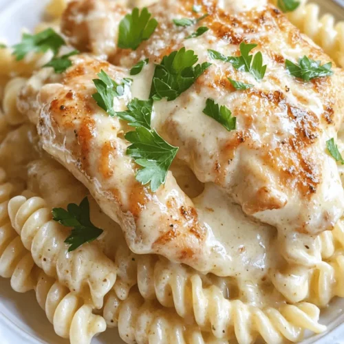 Comfort food often evokes nostalgia, transporting us to moments spent with family around the dinner table. Creamy Garlic Butter Chicken and Rotini embodies this sentiment perfectly with its heartwarming flavors and satisfying textures. The richness of the creamy Parmesan sauce pairs beautifully with the al dente rotini, while the garlic-infused chicken adds an aromatic touch that tantalizes the senses.