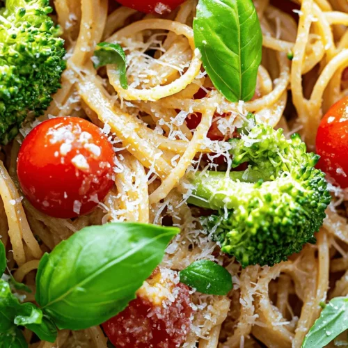 If you're searching for a dish that combines simplicity, nutrition, and delicious flavors, look no further than Easy Healthy Broccoli Pasta. This delightful recipe is designed not only to satisfy your taste buds but also to nourish your body with wholesome ingredients. It’s an ideal meal for busy weeknights when time is limited, yet you still want to serve something that aligns with health-conscious eating. The beauty of this dish lies in its straightforward preparation and the vibrant flavors that come from fresh ingredients.