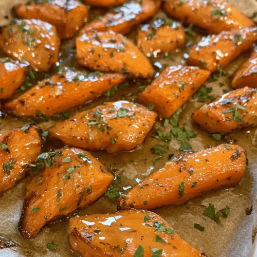 When it comes to creating a delightful side dish that pairs perfectly with almost any meal, honey garlic butter roasted carrots stand out as a top contender. This recipe not only captivates the taste buds with its sweet and savory flavors but also highlights the natural sweetness of carrots, making them irresistible to both children and adults alike. The combination of honey and garlic elevates the humble carrot into a gourmet experience, turning an everyday vegetable into a star attraction on your dinner table.