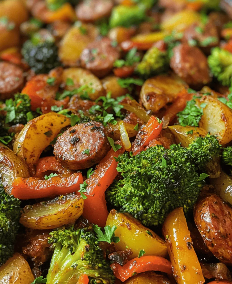 In the fast-paced world we live in, finding dinner solutions that are both flavorful and quick to prepare can feel like a daunting task. Enter the Sizzling Sheet Pan Sausage & Veggie Medley—a dish that not only delivers on taste but also offers unparalleled convenience. This recipe combines juicy smoked sausage with a vibrant array of colorful vegetables, creating a meal that is not only visually appealing but also packed with essential nutrients.