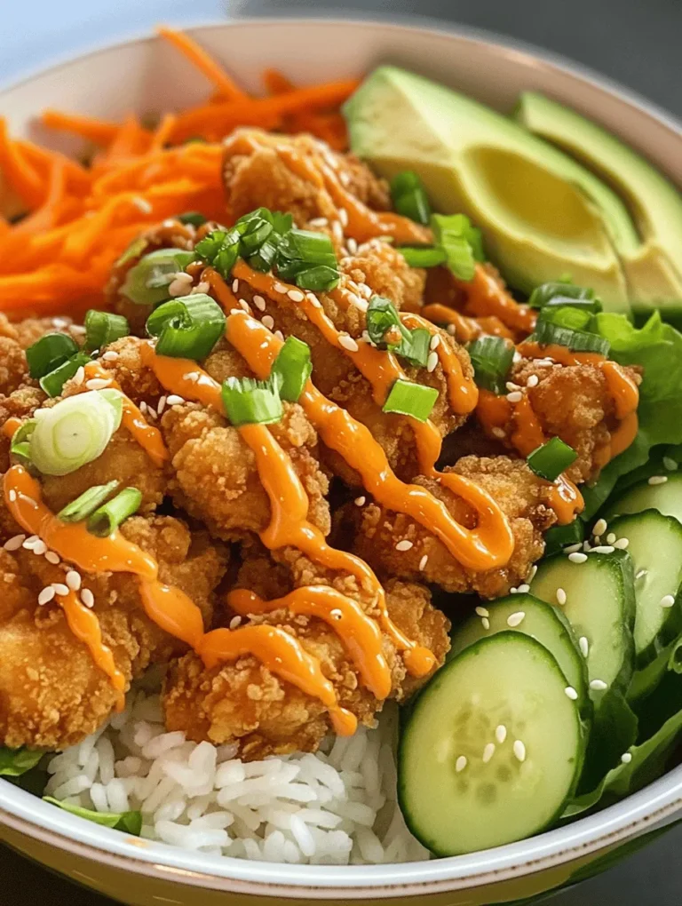 In the world of culinary delights, few dishes can match the tantalizing combination of flavors and textures found in a Bang Bang Chicken Bowl. This vibrant meal has captured the hearts and taste buds of food enthusiasts everywhere and is celebrated for its bold flavors and satisfying crunch. Originating from the fusion of Asian and American cuisines, the Bang Bang Chicken Bowl showcases tender chicken, crispy coatings, and a creamy, spicy sauce that leaves a lasting impression. With its fresh vegetables, grains, and a delightful sauce, this dish not only pleases the palate but also offers a feast for the eyes.