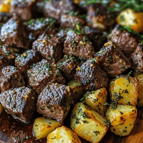 When it comes to satisfying comfort food, few dishes can compete with sizzling garlic butter steak bites paired with crispy potatoes. This mouthwatering recipe combines the rich, savory flavors of perfectly seared steak with the delightful crunch of golden-brown potatoes, creating a culinary experience that is both indulgent and approachable. Whether you're hosting a casual gathering with friends or preparing a cozy family dinner, this dish is sure to impress.