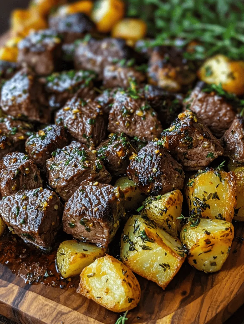When it comes to satisfying comfort food, few dishes can compete with sizzling garlic butter steak bites paired with crispy potatoes. This mouthwatering recipe combines the rich, savory flavors of perfectly seared steak with the delightful crunch of golden-brown potatoes, creating a culinary experience that is both indulgent and approachable. Whether you're hosting a casual gathering with friends or preparing a cozy family dinner, this dish is sure to impress.