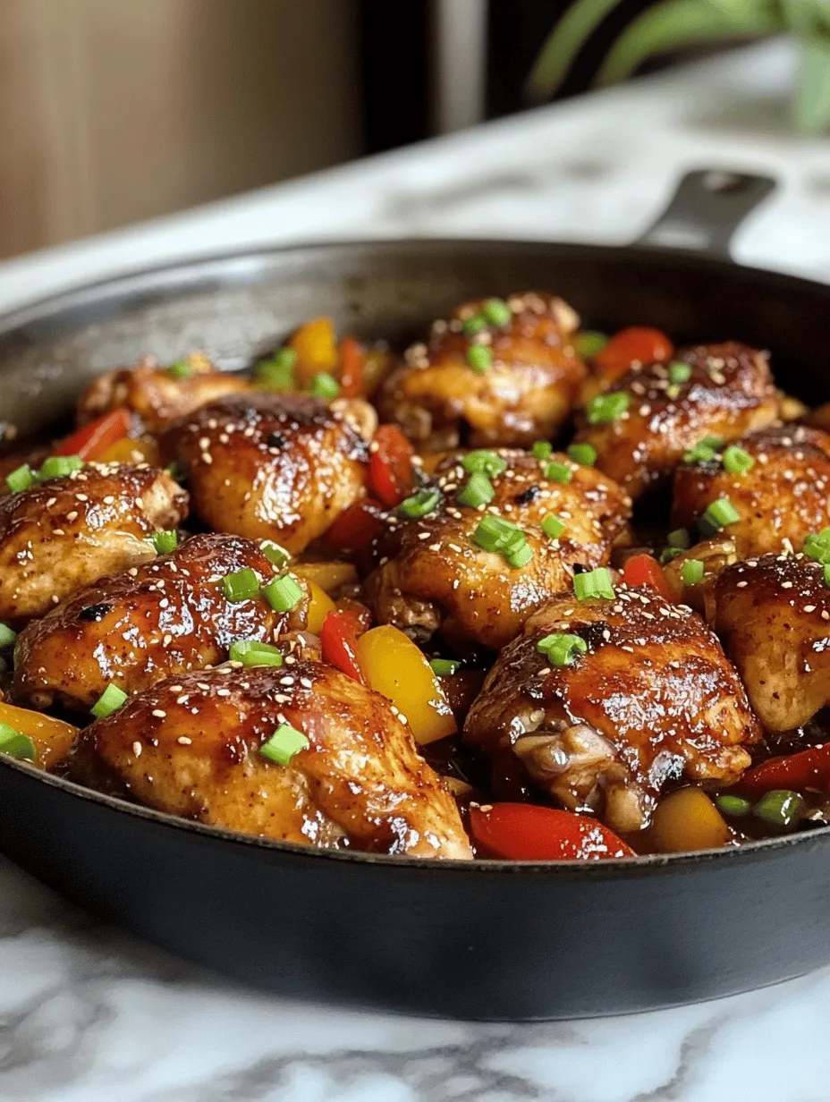 If you’re looking for a dish that packs a punch of flavor while remaining easy to whip up on a busy weeknight, look no further than Spicy Black Pepper Chicken Delight. This delightful recipe combines tender chicken thighs with a robust black pepper sauce, creating a dish that is not only satisfying but also bursting with bold flavors. The appeal of this dish lies in its perfect balance of heat and umami, making it a favorite among spice lovers and casual diners alike.