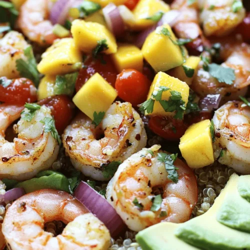 Imagine a dish that bursts with the vibrant flavors of the tropics, inviting you to escape to sun-drenched shores with every bite. The Tropical Shrimp & Avocado Bliss Bowls embody this dream, offering a delightful medley of tastes that not only please the palate but also nourish the body. With their colorful presentation and refreshing ingredients, these bowls are perfect for warm-weather gatherings, casual weeknight dinners, or even a satisfying lunch that keeps you energized.