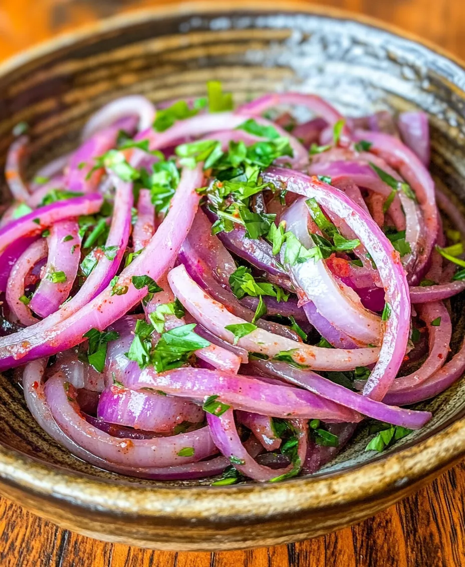 In the realm of culinary delights, few ingredients can transform a dish quite like a simple onion, especially when enhanced with the tangy and vibrant flavor of sumac. Zesty Sumac Onions not only bring a burst of flavor but also a beautiful pop of color to your meals. This recipe is quick, easy, and versatile, making it the perfect accompaniment for grilled meats, salads, and wraps. Today, we delve into the art of preparing these zesty onions, exploring their ingredients, benefits, and serving suggestions.