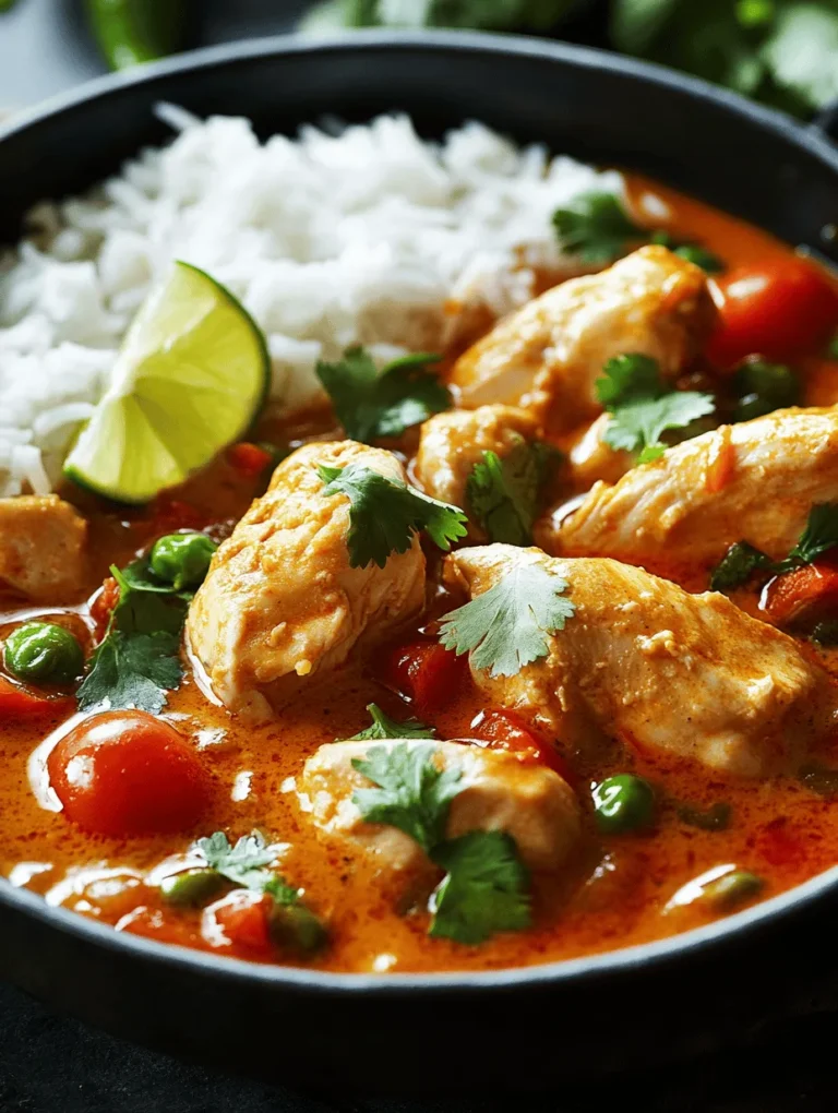 Kuku Paka is a delightful chicken dish that hails from East Africa, particularly popular in Kenyan cuisine. Known for its combination of tender chicken pieces simmered in a rich coconut sauce, Kuku Paka captivates the palate with its aromatic spices and creamy texture. As a dish that embodies the essence of East African culinary traditions, Kuku Paka is not just a meal; it is a flavorful experience that transports you to the vibrant streets of Nairobi or the coastal towns of Mombasa.