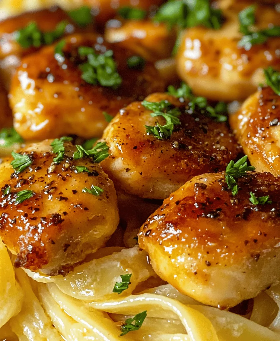 To create the delightful Garlic Butter Chicken Bites, understanding the ingredients is crucial. Here’s a closer look at each component: