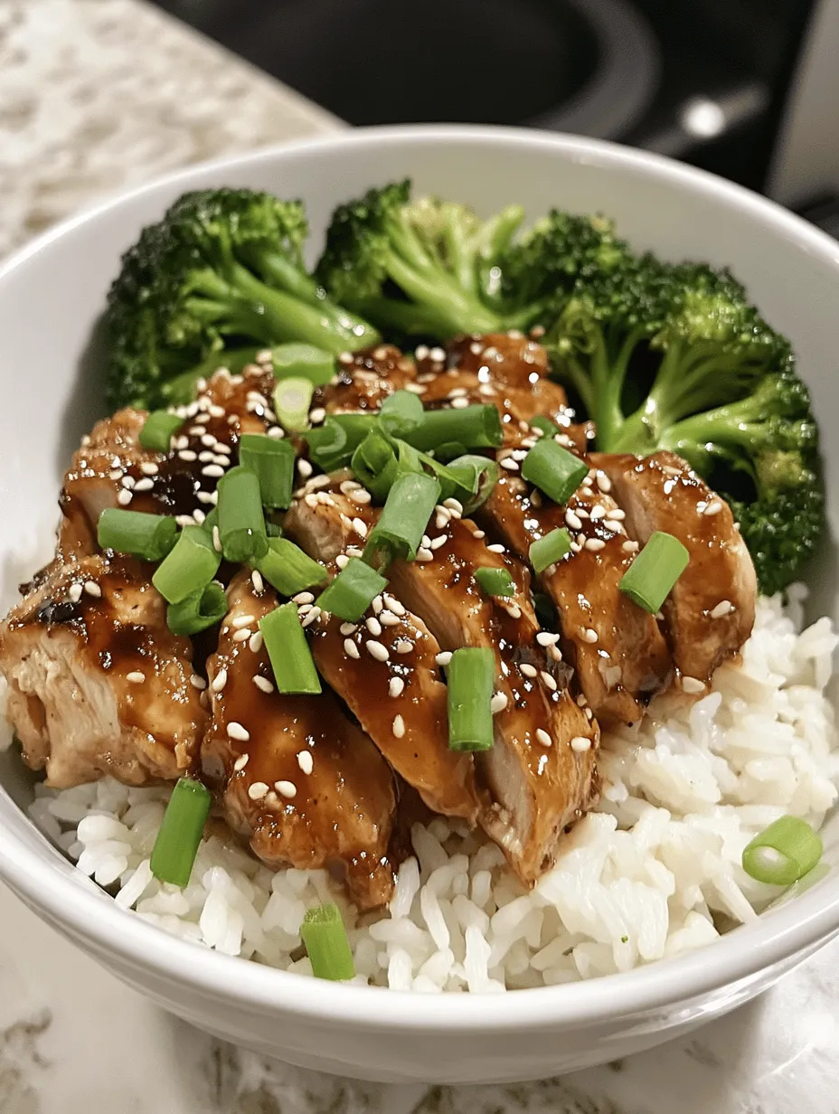 Sticky Chicken Rice Bowls are a delightful and satisfying dish that brings a fusion of flavors and textures to your dining table. This meal embodies the essence of comfort food while offering a balanced combination of protein, carbohydrates, and vegetables. In today's fast-paced world, the need for quick yet nutritious meals has never been more critical. Sticky Chicken Rice Bowls not only cater to that need but also tantalize the taste buds with their sweet and savory profile.