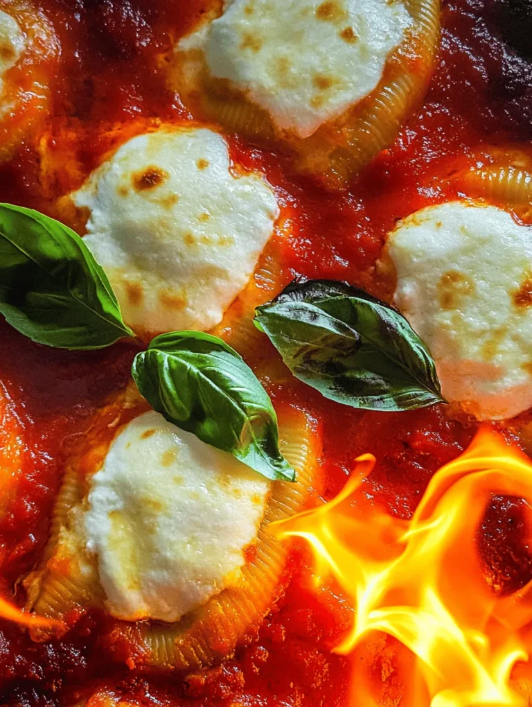 When it comes to comforting Italian cuisine, few dishes can rival the rich and savory delight of stuffed shells. Stuffed Shells Delight with Spinach & Ricotta is a quintessential dish that captures the essence of warmth and home-cooked goodness. This dish comprises large, tubular pasta shells filled with a creamy mixture of spinach and ricotta, all topped with a luscious marinara sauce and melted mozzarella. The combination of flavors and textures in this dish is nothing short of extraordinary, making it a perennial favorite for family dinners, special occasions, or even meal prep for the week.