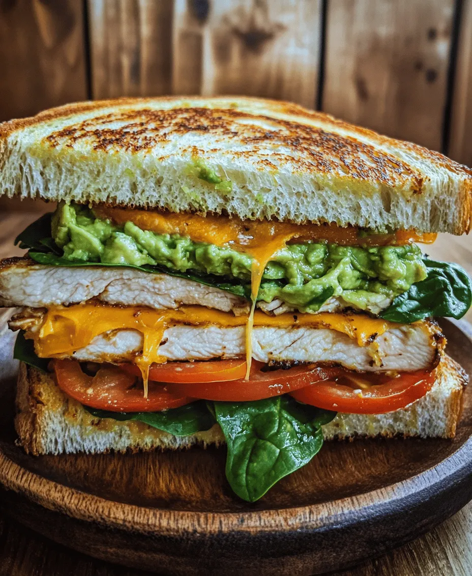 In the world of sandwiches, few combinations are as satisfying as the Chicken Avocado Melt. This delightful meal brings together tender, seasoned chicken, creamy avocado, and a melty cheese blend, all nestled between slices of perfectly toasted bread. The combination of flavors and textures in this recipe makes it a favorite for lunch or a quick dinner. With the increasing popularity of health-conscious eating, the Chicken Avocado Melt stands out not just for its taste but also for its nutritional benefits, making it an ideal choice for those looking to indulge without compromising on health.