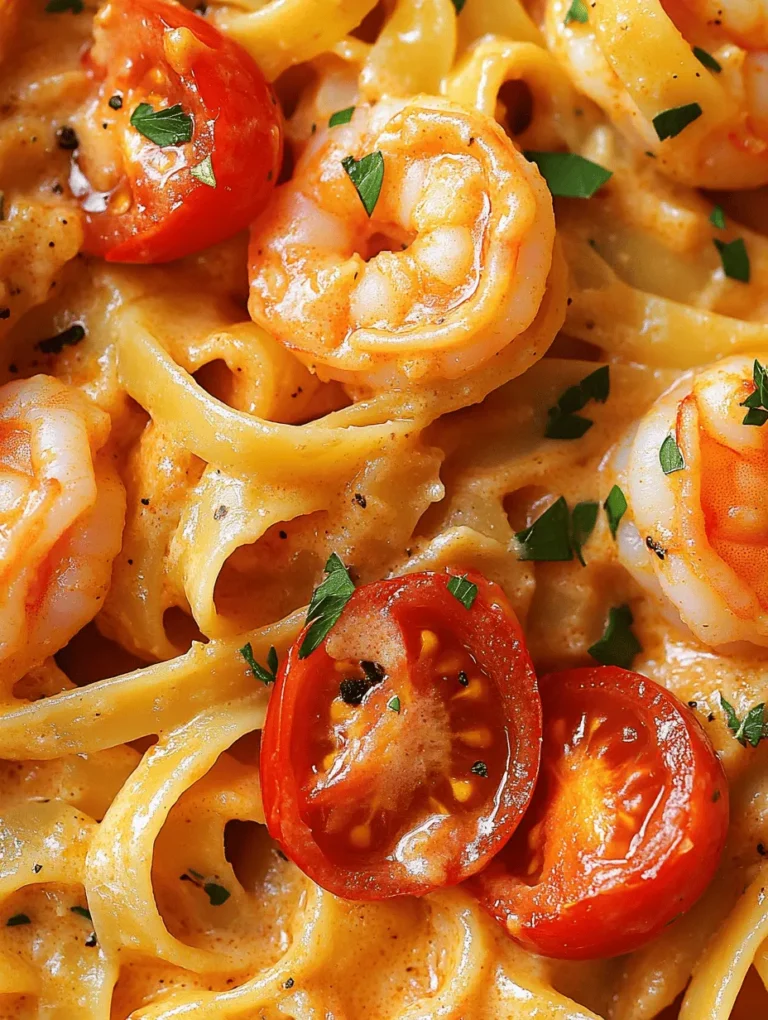 Creamy Garlic Shrimp Pasta is a dish that marries the ocean's bounty with the comforting embrace of a rich, creamy sauce. This delightful combination has become a favorite in many households, captivating taste buds and bringing a sense of indulgence to the dinner table. With its luscious sauce clinging to tender pasta and juicy shrimp, this dish is not just a meal; it's an experience that is perfect for both casual weeknight dinners and elegant gatherings.