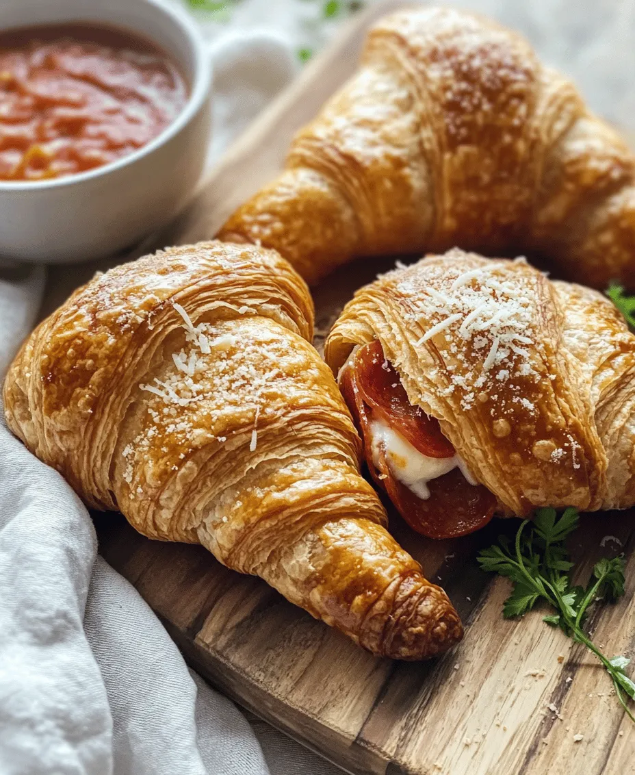 If you’re looking for a delightful fusion of flavors that melds the comforting richness of buttery croissants with the savory charm of pizza, then mozzarella pepperoni croissant rolls are the perfect recipe to satisfy your cravings. This dish combines the classic elements of mozzarella cheese, spicy pepperoni, and flaky croissant dough into bite-sized treats that are as appealing to the eye as they are to the palate. Whether you're preparing a snack for yourself, hosting a gathering with friends, or searching for a quick meal option, these croissant rolls are sure to impress.