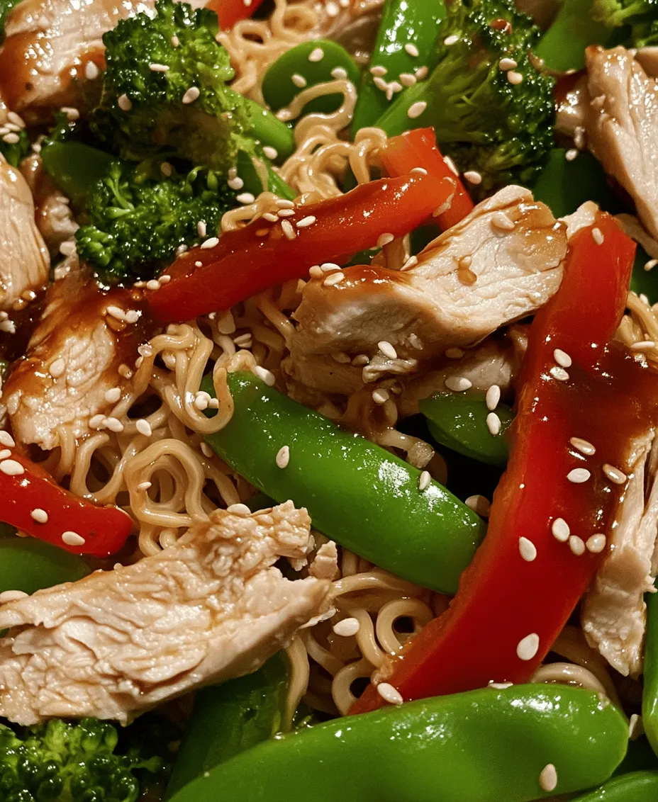 The success of any dish lies in its ingredients, and the Savory Chicken Ramen Stir Fry is no exception. Let’s delve into the core components that make this dish not only delicious but also nutritious.