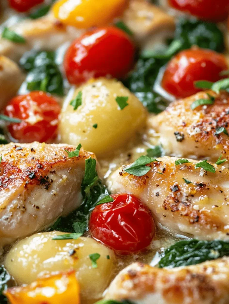 In the realm of comforting meals, few dishes capture the essence of home-cooked goodness like the One-Pot Lemon Chicken Gnocchi Delight. This delightful recipe is not just a meal; it’s an experience that brings warmth and satisfaction to the dinner table. Featuring tender chicken, pillowy gnocchi, and vibrant spinach, this dish is elevated by the zesty brightness of lemon and the rich infusion of flavors that come together in a single pot.
