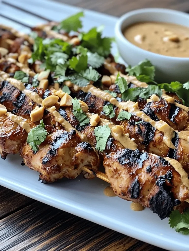 Thai cuisine is renowned for its vibrant flavors, aromatic spices, and intricate balance of tastes that create a harmonious culinary experience. Each dish tells a story, rooted in tradition while embracing fresh, local ingredients. Among the many beloved Thai dishes, grilled chicken skewers stand out as a quintessential favorite. Their charred exterior and juicy interior make them an ideal choice for gatherings, barbecues, or a simple weeknight dinner. When paired with a rich and creamy peanut sauce, these Easy Grilled Thai Chicken Skewers elevate the dining experience to new heights.