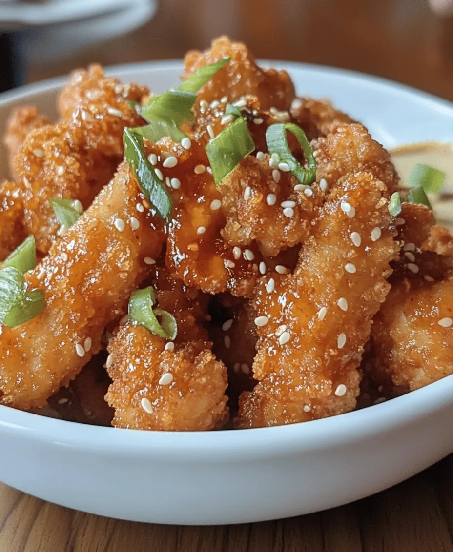 Crispy Bang Bang Chicken is a dish that has taken the culinary world by storm, captivating taste buds with its delightful combination of crunchy textures and a savory, spicy sauce. This dish is not just a meal; it’s an experience that brings together the best of both worlds—crispy, golden-brown chicken that’s complemented by a creamy, tangy sauce that packs a punch. Whether served as an appetizer at a gathering or as the main attraction on a weeknight dinner table, Bang Bang Chicken is versatile enough to satisfy any craving.