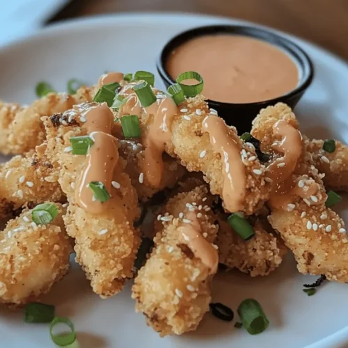 Crispy Bang Bang Chicken is a dish that has taken the culinary world by storm, captivating taste buds with its delightful combination of crunchy textures and a savory, spicy sauce. This dish is not just a meal; it’s an experience that brings together the best of both worlds—crispy, golden-brown chicken that’s complemented by a creamy, tangy sauce that packs a punch. Whether served as an appetizer at a gathering or as the main attraction on a weeknight dinner table, Bang Bang Chicken is versatile enough to satisfy any craving.
