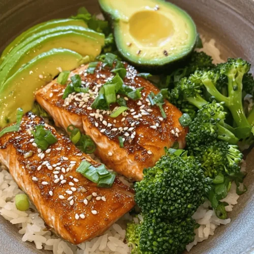 At the heart of this dish is the fresh salmon fillet, a star ingredient that brings both flavor and nutrition to the table. Opting for skin-on salmon fillets not only enhances the dish's taste but also adds a delightful texture. The skin, when cooked properly, becomes crispy and rich, providing a contrast to the tender flesh of the salmon.