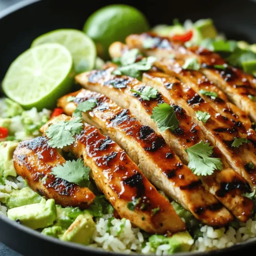 In the world of culinary delights, few dishes can rival the fresh and vibrant flavors of a Honey Lime Chicken & Avocado Rice Stack. This meal is not only a feast for the eyes but also an explosion of taste and texture that appeals to health-conscious food lovers. The combination of tender marinated chicken, creamy avocado, and fluffy jasmine rice creates a satisfying and wholesome dish that’s perfect for any occasion, whether it's a family dinner or a backyard barbecue.