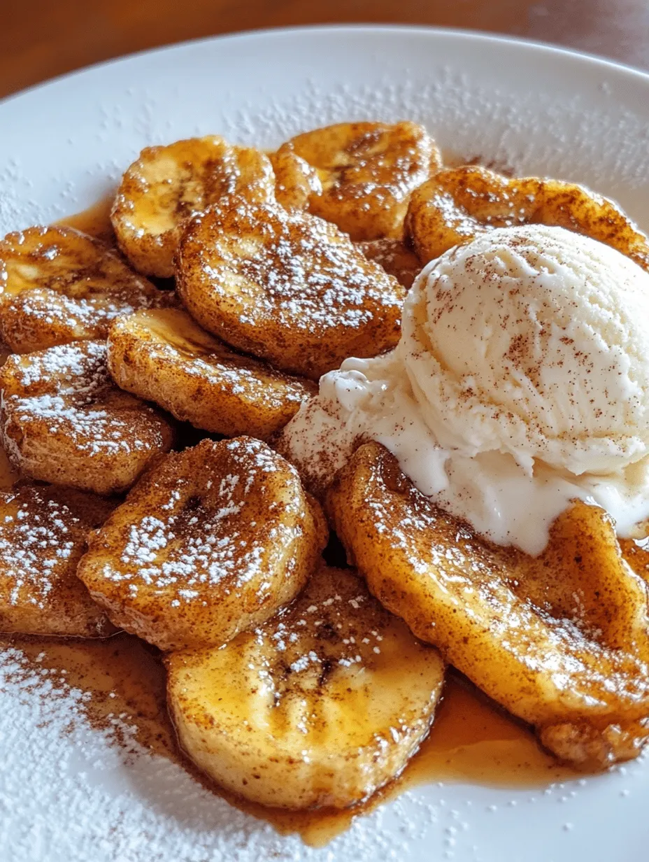 Fried bananas with cinnamon butter sauce are a beloved dessert that evokes warm memories of childhood treats and tropical getaways. This indulgent dish boasts a perfect combination of sweet, tender bananas enveloped in a crispy coating, all drenched in a rich and aromatic cinnamon butter sauce. Whether you are craving a quick snack or preparing to impress guests at your next gathering, this recipe is sure to delight your taste buds and fill your kitchen with enticing aromas.