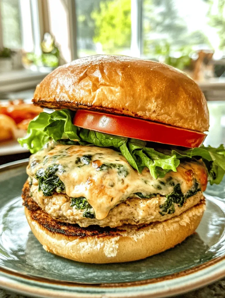 Chicken burgers have gained traction for several reasons, primarily their health benefits and adaptability. Ground chicken is leaner than beef, offering a lower-fat option without sacrificing flavor. The Savory White Cheddar & Spinach Chicken Burger takes this concept a step further by incorporating fresh spinach and creamy white cheddar cheese, creating a mouthwatering combination that is both delicious and nutritious.