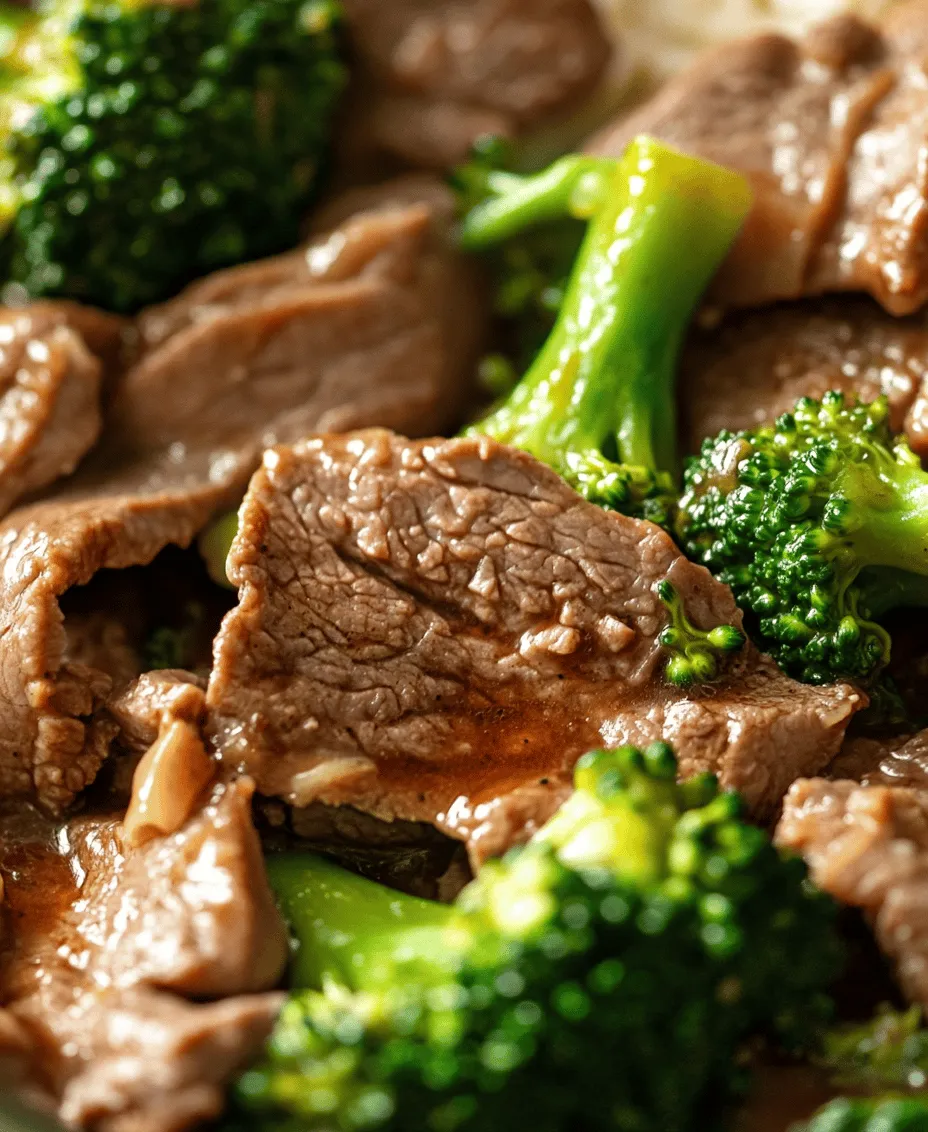 Sizzling Beef and Broccoli Delight is a dish that embodies the essence of Asian cuisine, marrying tender strips of beef with crisp broccoli in a savory sauce that tantalizes the taste buds. Often found on the menus of Chinese restaurants across the globe, this delightful combination has become a beloved staple not just for its rich flavors but also for its nutritional benefits. This recipe brings the restaurant experience right into your home kitchen, allowing you to indulge in this classic while also knowing exactly what goes into your meal.