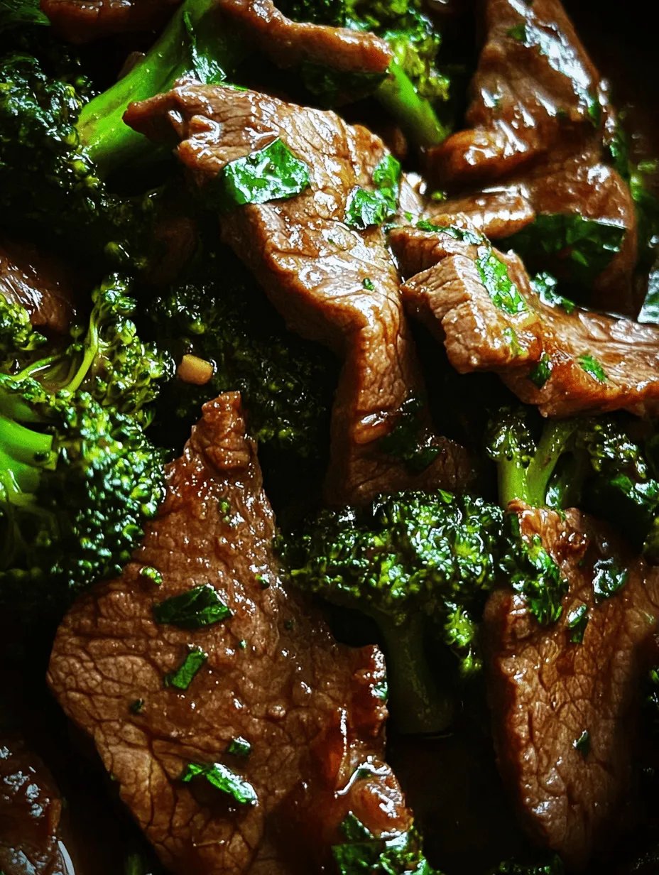 Sizzling Beef and Broccoli Delight is a dish that embodies the essence of Asian cuisine, marrying tender strips of beef with crisp broccoli in a savory sauce that tantalizes the taste buds. Often found on the menus of Chinese restaurants across the globe, this delightful combination has become a beloved staple not just for its rich flavors but also for its nutritional benefits. This recipe brings the restaurant experience right into your home kitchen, allowing you to indulge in this classic while also knowing exactly what goes into your meal.