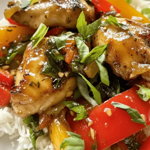 Thai cuisine has captured the hearts and palates of food lovers worldwide with its vibrant flavors, aromatic spices, and diverse ingredients. From the rich curries of the south to the fresh salads of the north, Thai food is all about balance—sweet, salty, sour, and spicy. One dish that encapsulates this balance beautifully is Sweet and Spicy Thai Chicken. This recipe is not just a meal; it’s an experience that brings together the boldness of Thai cooking with the comfort of home-cooked food.