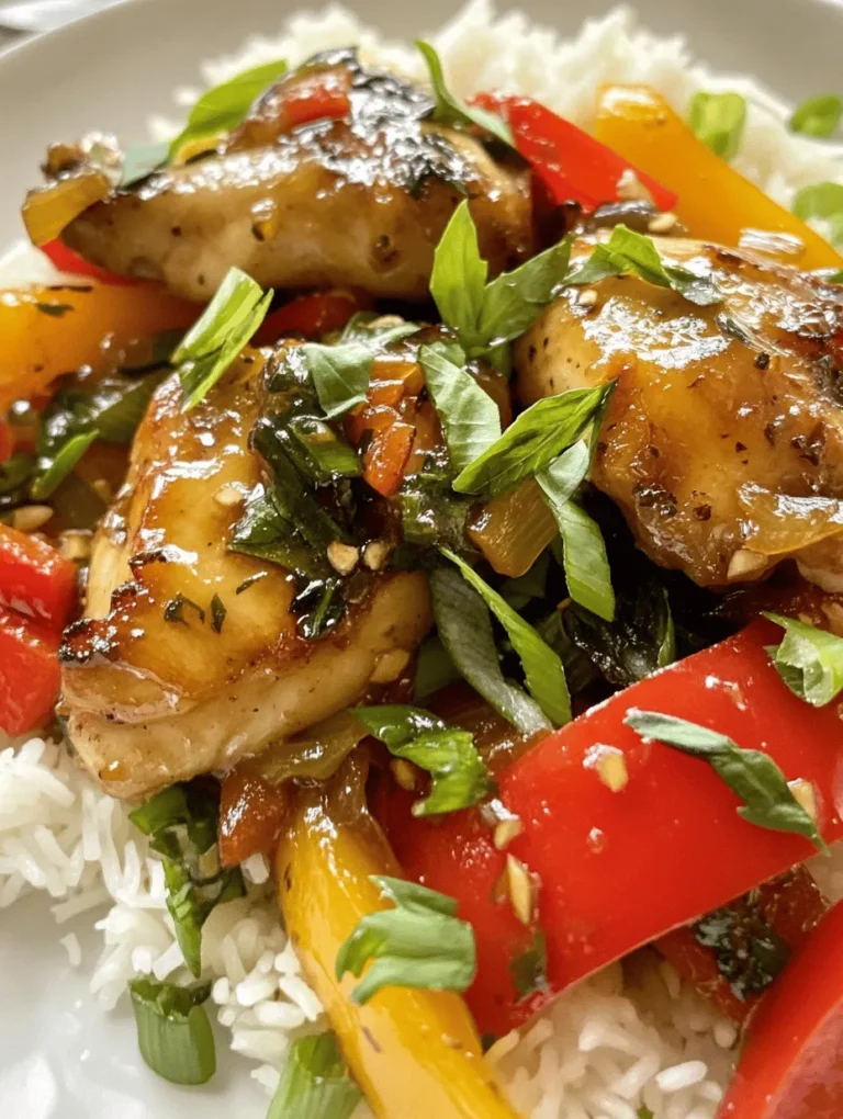 Thai cuisine has captured the hearts and palates of food lovers worldwide with its vibrant flavors, aromatic spices, and diverse ingredients. From the rich curries of the south to the fresh salads of the north, Thai food is all about balance—sweet, salty, sour, and spicy. One dish that encapsulates this balance beautifully is Sweet and Spicy Thai Chicken. This recipe is not just a meal; it’s an experience that brings together the boldness of Thai cooking with the comfort of home-cooked food.