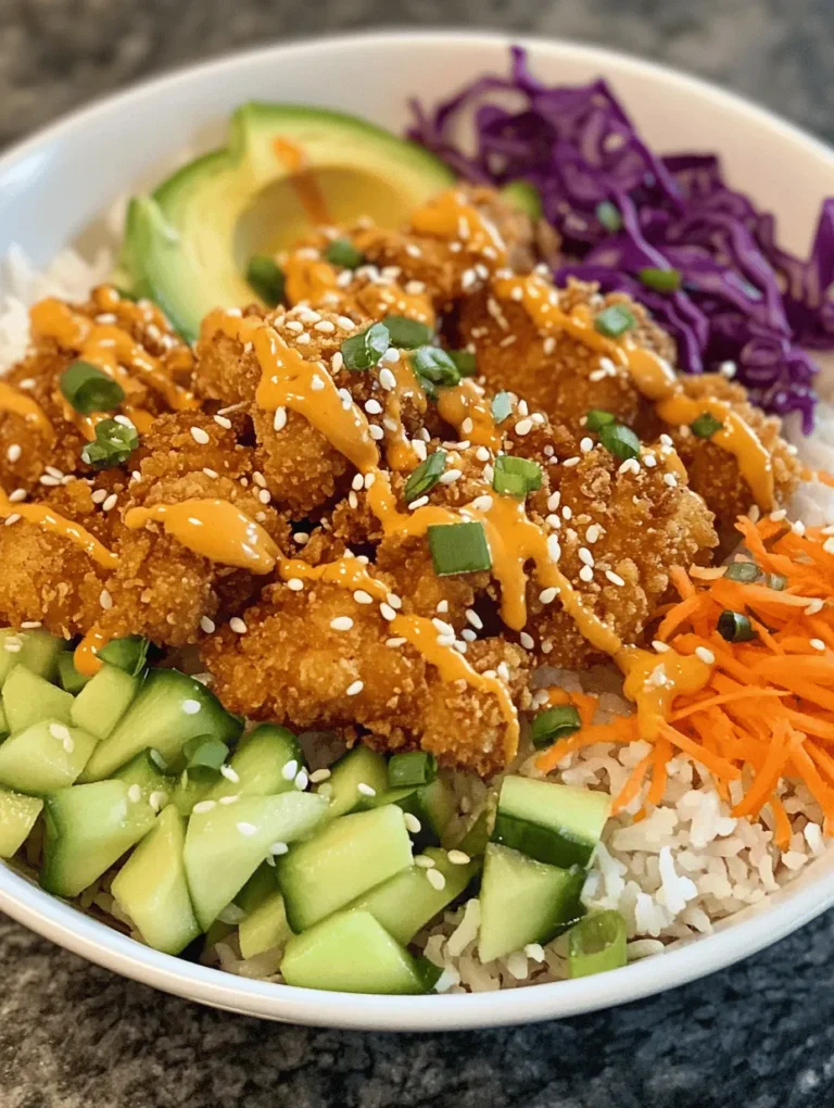 In the realm of contemporary cuisine, few dishes capture the essence of flavor and convenience quite like Bang Bang Chicken Bowls. This dynamic dish has surged in popularity for its enticing combination of crispy chicken, vibrant vegetables, and a zesty, creamy sauce that keeps diners coming back for more. It beautifully embodies the fusion of textures and flavors, making it a staple for home cooks seeking a delightful meal that doesn't skimp on taste or health benefits.