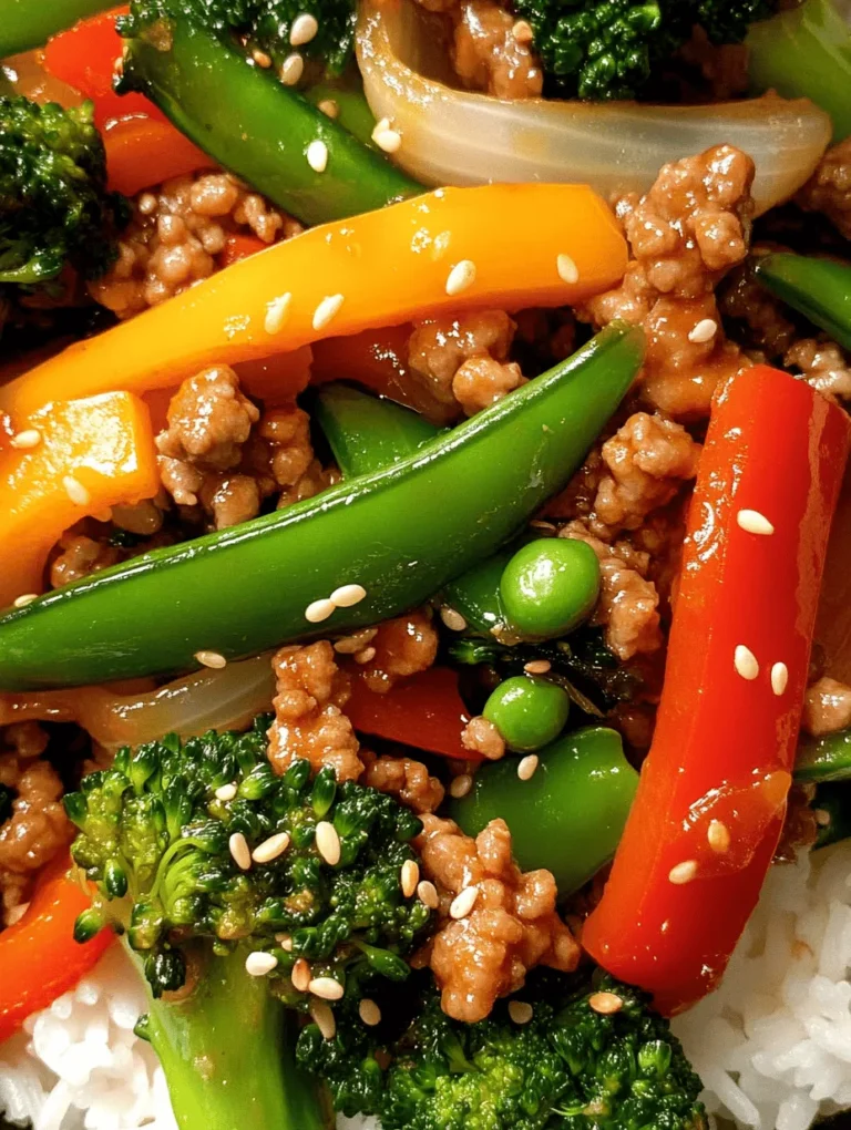If you're looking for a dish that marries flavor with nutrition and convenience, look no further than savory ground turkey teriyaki stir fry. This delightful recipe features tender ground turkey coated in a sweet and savory teriyaki sauce, complemented by a vibrant medley of fresh vegetables. Not only does it deliver on taste, but it also epitomizes the importance of quick and nutritious meals that can fit seamlessly into busy lifestyles.