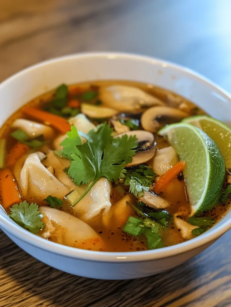 Authentic Spicy Dumpling Soup is more than just a meal; it is a warm embrace on a cold day, a culinary tradition steeped in rich flavors and comforting textures. This beloved dish marries the art of crafting homemade dumplings with a savory broth that is spiced to perfection. Ideal for chilly evenings or intimate gatherings, this soup tantalizes the taste buds while inviting you into the kitchen for an engaging cooking experience. As we embark on this culinary journey, we will explore the step-by-step process of creating this delightful dish from scratch, delving into the origins of dumpling soup and examining the ingredients that make it special.