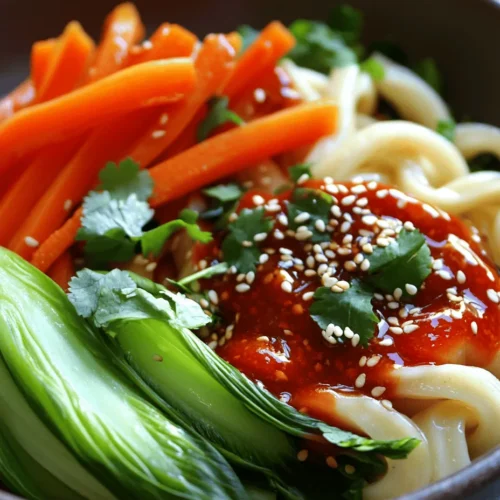 In the hustle and bustle of modern life, finding time to prepare meals that are both quick and delicious can often feel like a daunting challenge. Enter the 10-Minute Chili Oil Udon Noodles—a dish that not only fits seamlessly into your busy schedule but also offers an explosion of flavor that will tantalize your taste buds. This simple yet satisfying recipe is a testament to the fact that you don’t have to compromise on taste even when you're pressed for time.