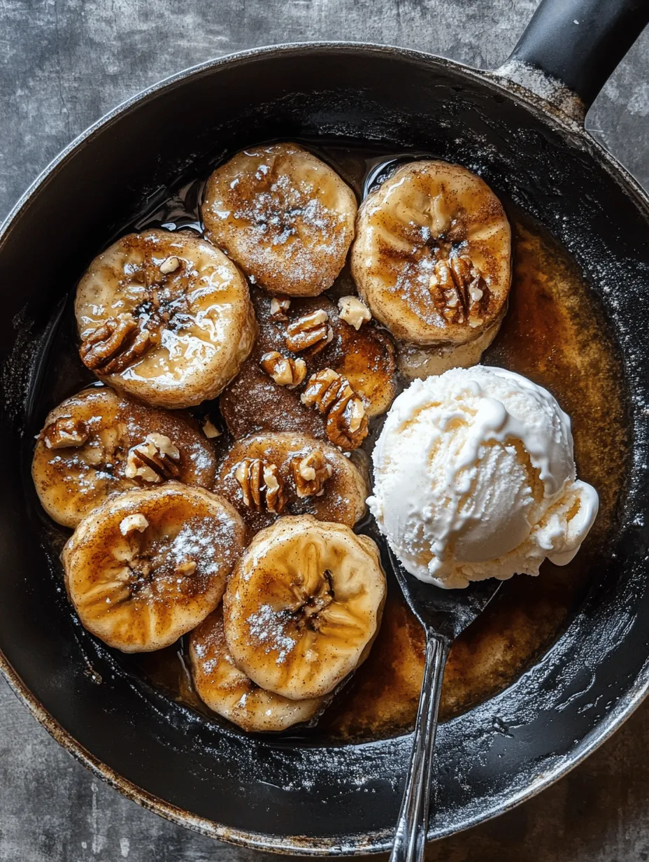To create the perfect Sweet and Spicy Pan Fried Cinnamon Bananas, it’s essential to understand the role each ingredient plays in this delightful dish. Each component contributes not only to the flavor but also to the texture and overall experience.