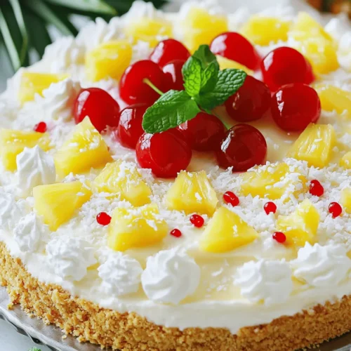 When it comes to desserts, simplicity often reigns supreme, especially with the rising trend of no-bake recipes. No bake desserts not only save time and effort, but they also offer a refreshing solution for those warm days when turning on the oven feels like a chore. Among these delightful creations, the No Bake Pineapple Cream Dessert stands out with its tropical flavors and creamy textures. This dessert combines the sweetness of ripe pineapple with the richness of cream, resulting in a treat that’s as pleasing to the palate as it is to the eye.
