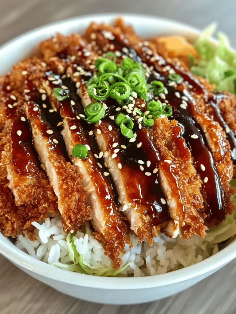 If you're on the lookout for a dish that embodies comfort, flavor, and a touch of culinary tradition, look no further than Crispy Tonkatsu Katsu Bowls. This Japanese delicacy combines the satisfying crunch of deep-fried pork with the fluffy goodness of rice, making it a favorite among food lovers around the globe. With its origins deeply rooted in the heart of Japan, Tonkatsu has evolved into a staple dish that graces countless dining tables, celebrated not only for its taste but also for its easy preparation.