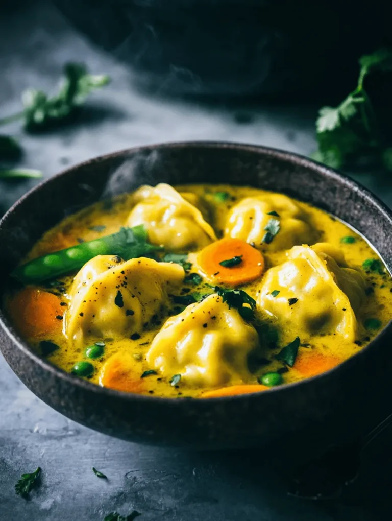 Welcome to the world of comfort food, where aromatic spices and hearty ingredients come together to create an unforgettable dining experience. Today, we’re diving into the delightful recipe for Irresistible Curry Dumpling Soup—a dish that not only warms the soul but also tantalizes the taste buds. The unique combination of curry-flavored dumplings nestled in a creamy soup makes this dish a standout for any mealtime, whether it’s a cozy night in, a festive gathering, or a special occasion.