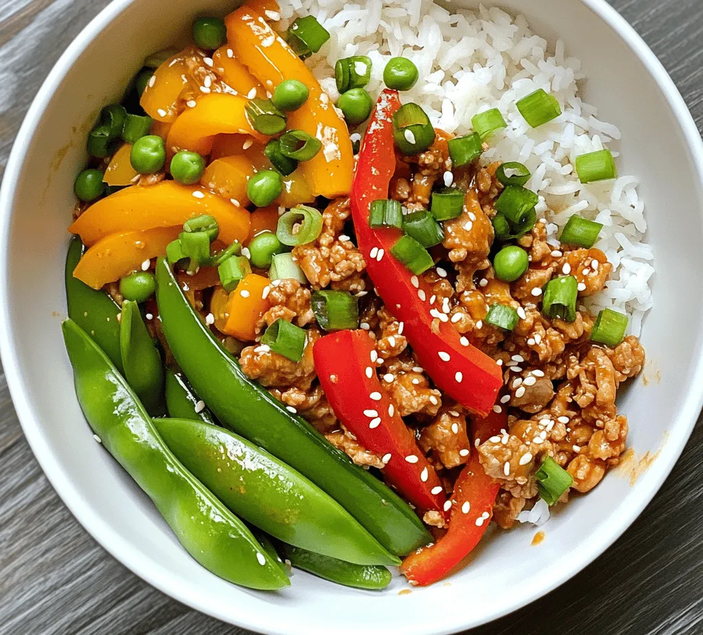 If you're in search of a meal that's both quick to prepare and packed with vibrant flavors, look no further than the Firecracker Ground Chicken Bowl. This dish is a delightful fusion of spicy and savory elements, making it a perfect choice for those who crave excitement in their meals. With its colorful array of fresh vegetables and the satisfying heartiness of ground chicken, this bowl is not only delicious but also offers a healthy option for busy families and individuals alike.