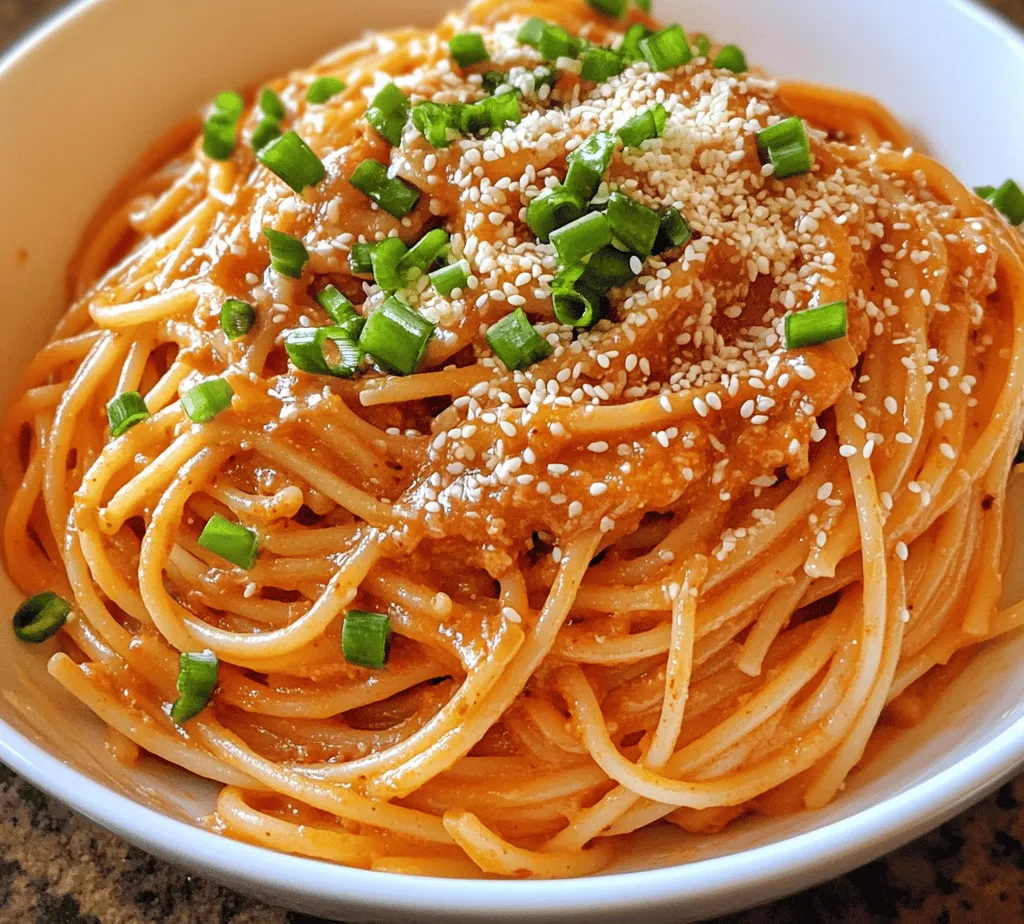 Fusion cuisine is a culinary trend that marries the flavors and techniques of different culinary traditions, creating innovative dishes that tantalize the palate. One such exciting blend is the Creamy Korean Ssamjang Pasta, a delightful union of rich Italian pasta and the bold, savory notes of Korean ssamjang. This unique dish not only showcases the versatility of pasta but also introduces the vibrant taste of Korean ingredients to a wider audience.