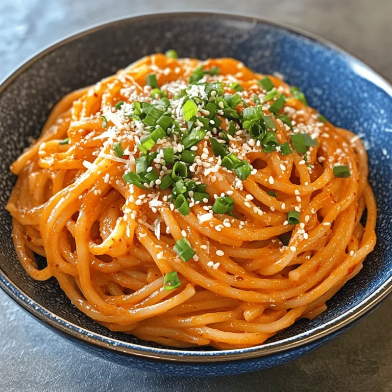 Fusion cuisine is a culinary trend that marries the flavors and techniques of different culinary traditions, creating innovative dishes that tantalize the palate. One such exciting blend is the Creamy Korean Ssamjang Pasta, a delightful union of rich Italian pasta and the bold, savory notes of Korean ssamjang. This unique dish not only showcases the versatility of pasta but also introduces the vibrant taste of Korean ingredients to a wider audience.