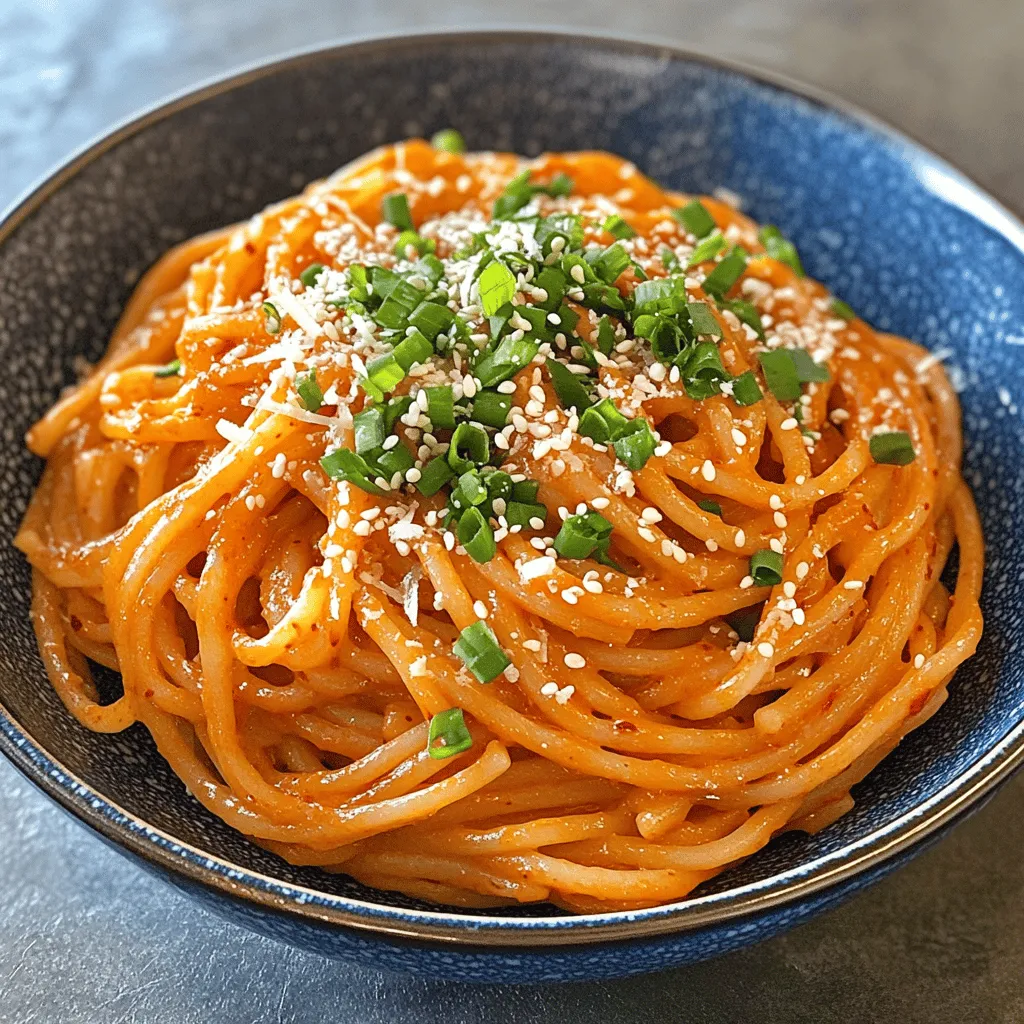 Fusion cuisine is a culinary trend that marries the flavors and techniques of different culinary traditions, creating innovative dishes that tantalize the palate. One such exciting blend is the Creamy Korean Ssamjang Pasta, a delightful union of rich Italian pasta and the bold, savory notes of Korean ssamjang. This unique dish not only showcases the versatility of pasta but also introduces the vibrant taste of Korean ingredients to a wider audience.