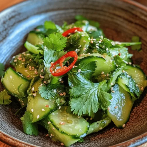 Cucumber salads are a staple in various Asian cuisines, celebrated for their refreshing crunch and vibrant flavors. Whether served as a side dish at a summer barbecue or as a staple accompaniment to a larger meal, this dish has garnered popularity for its versatility and ease of preparation. The Refreshing Asian Cucumber Salad is particularly beloved during warmer months, providing an invigorating contrast to heavier dishes.