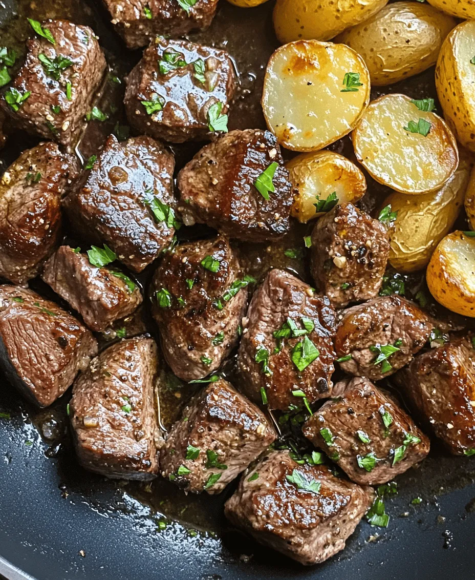 If you're on the hunt for a quick yet delectable meal that impresses, look no further than sizzling garlic butter steak bites paired with crispy potatoes. This dish strikes the perfect balance between succulent steak and perfectly roasted potatoes, making it an ideal choice for weeknight dinners, gatherings, or even casual date nights. The irresistible combination of tender, juicy steak coated in rich garlic butter, alongside golden, crispy potatoes, will tantalize your taste buds and leave everyone at the table asking for seconds.