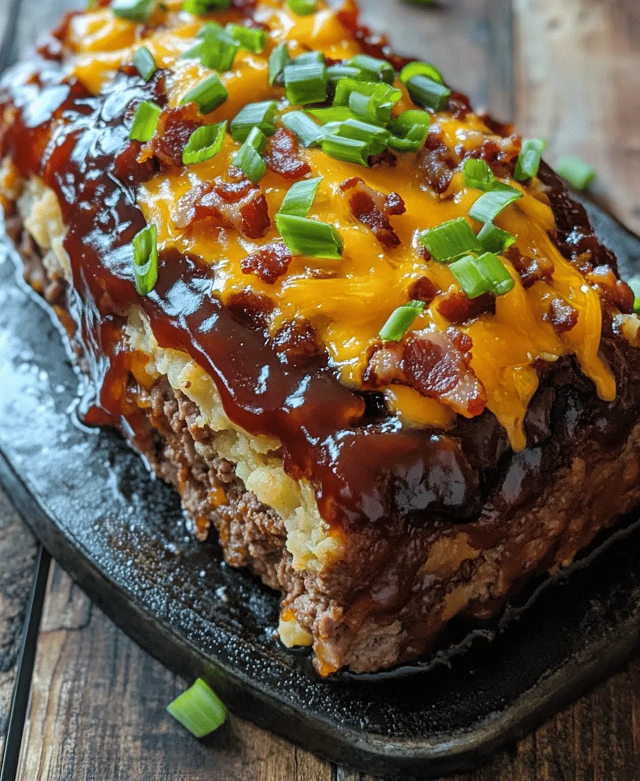 When it comes to comfort food, few dishes can rival the hearty satisfaction of a well-made meatloaf. This Ultimate Loaded Potato Meatloaf takes the classic recipe to new heights by infusing it with the rich flavors and textures of loaded baked potatoes. Imagine a succulent blend of ground meats, creamy mashed potatoes, gooey cheddar cheese, and crispy bacon all wrapped into one delicious loaf. This dish is perfect for family dinners, gatherings, or even a cozy night in, as it offers a delightful twist that will please both kids and adults alike.
