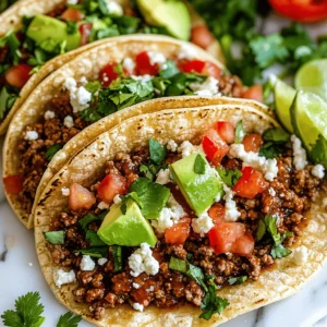 Every great recipe begins with quality ingredients, and the Garlic Butter Honey BBQ Beef Tacos are no exception. Let’s dive into the individual components that contribute to this delicious dish and understand how each one plays a vital role in enhancing the overall flavor profile.