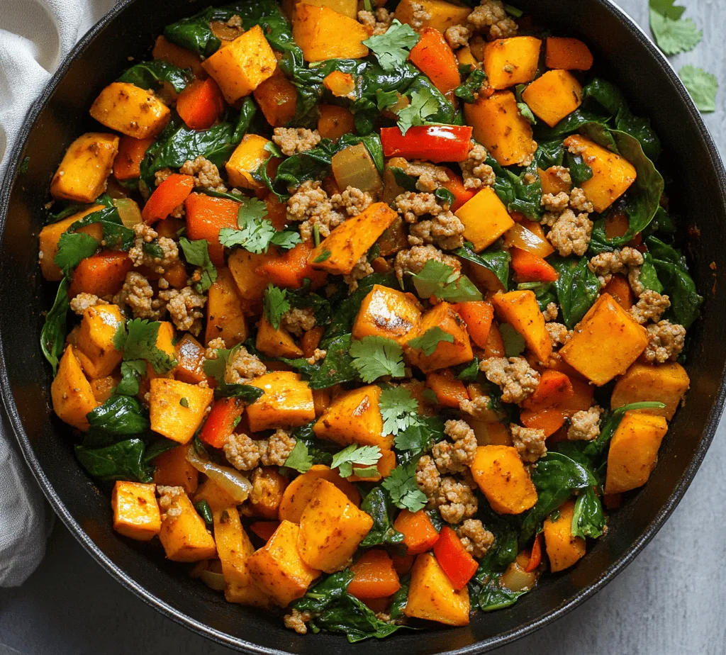 In today’s fast-paced world, finding a healthy yet satisfying meal can often feel like a challenge, especially during busy weeknights. Enter the Ground Turkey Sweet Potato Skillet—a delightful one-pan dish that not only delivers on taste but also offers a myriad of health benefits. This recipe is perfect for those looking to whip up a nutritious dinner without spending hours in the kitchen.